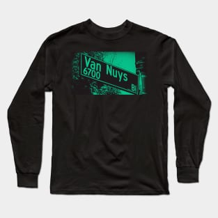 Van Nuys Boulevard, SFV, Los Angeles, CA Issue124 Edition Long Sleeve T-Shirt